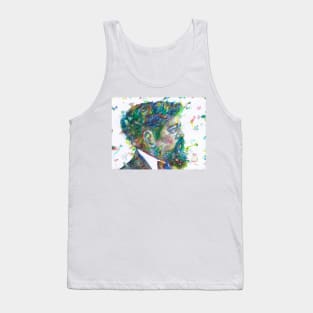 CLAUDE DEBUSSY - watercolor portrait Tank Top